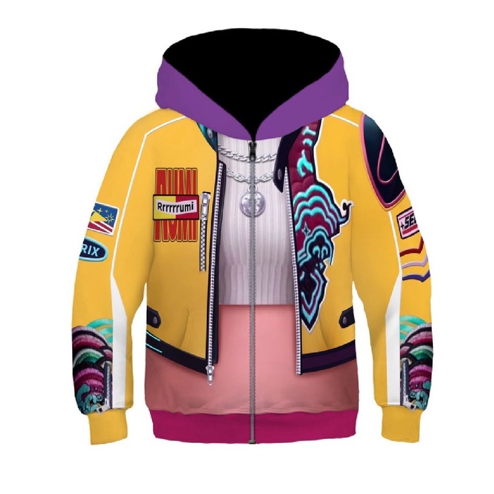 Kpop Demon Hunter Rumi Hoody fits 7-9 yrs old